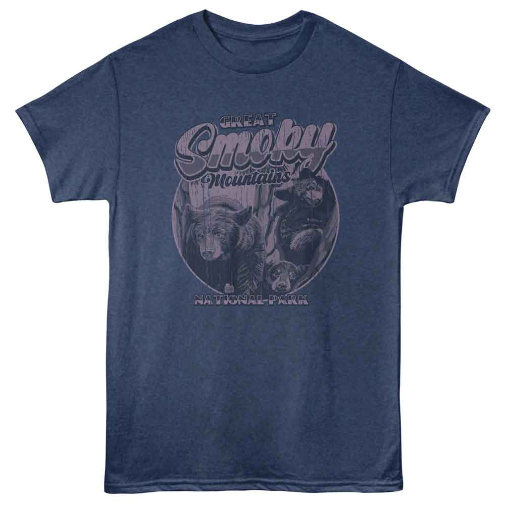 Lantern Press NPCA - SMOKY MOUNTAIN BEARS Adult Shirt