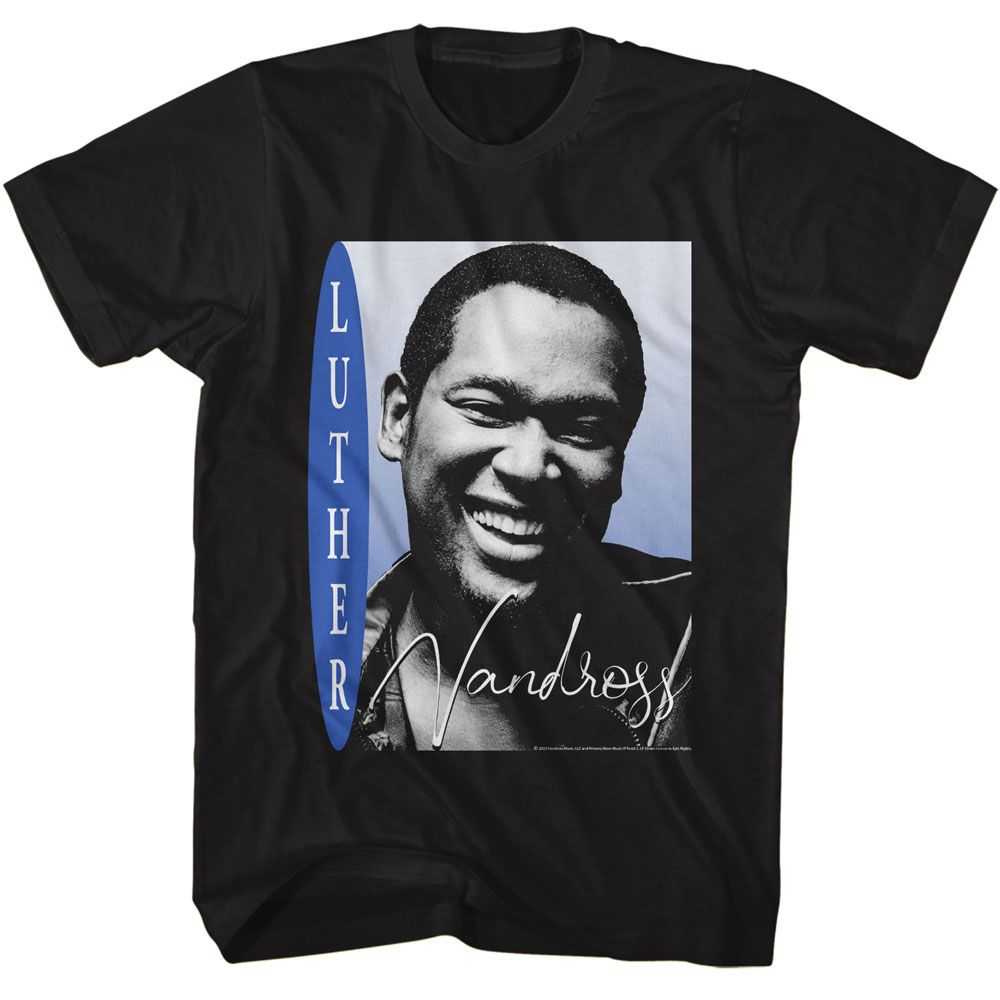 Luther Vandross - LUTHER VANDROSS SMILING PHOTO Adult Shirt