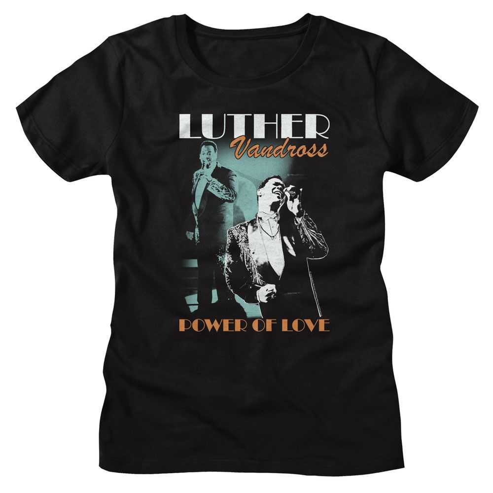 Luther Vandross - LUTHER VANDROSS SINGING ON STAGE Adult Shirt