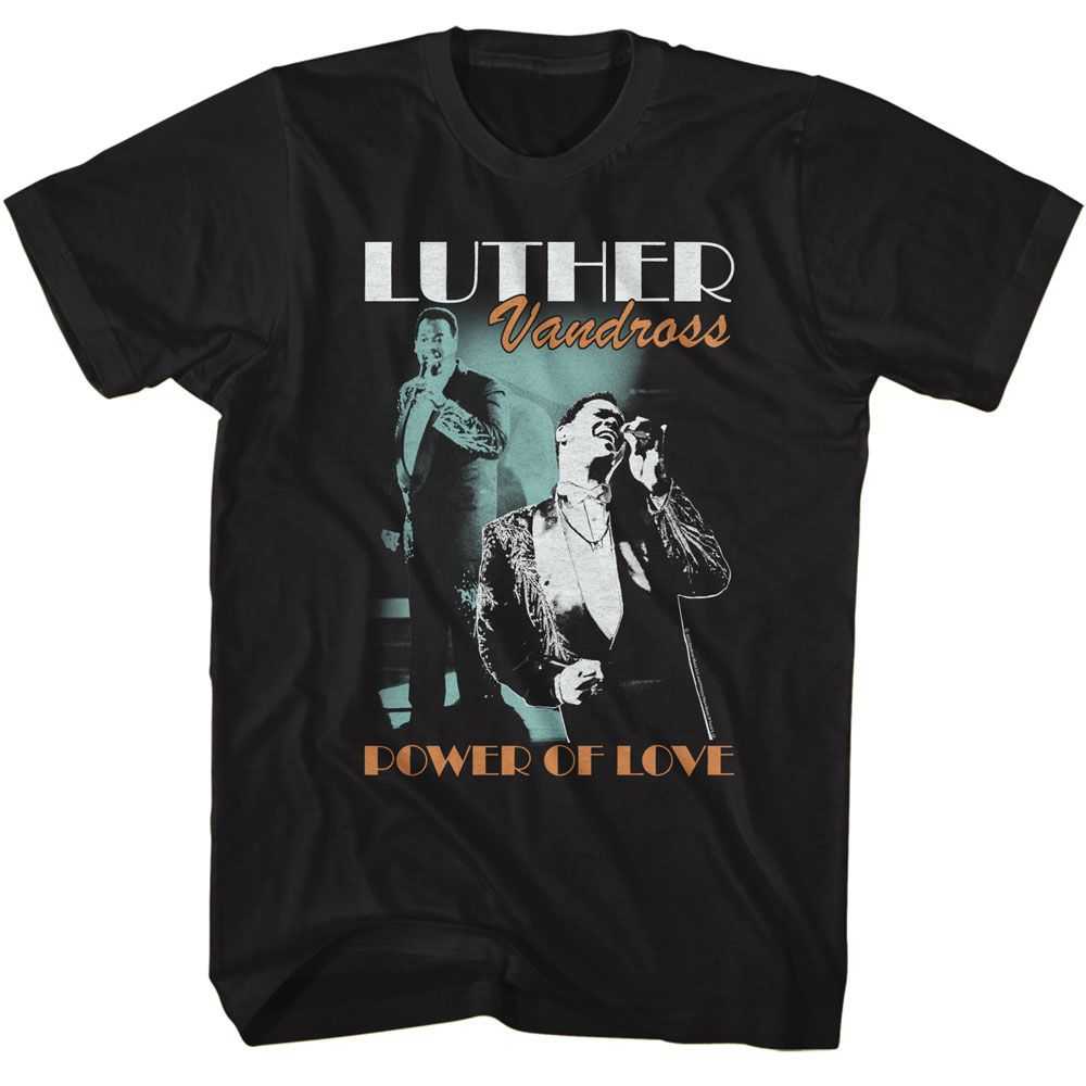 Luther Vandross - LUTHER VANDROSS SINGING ON STAGE Adult Shirt