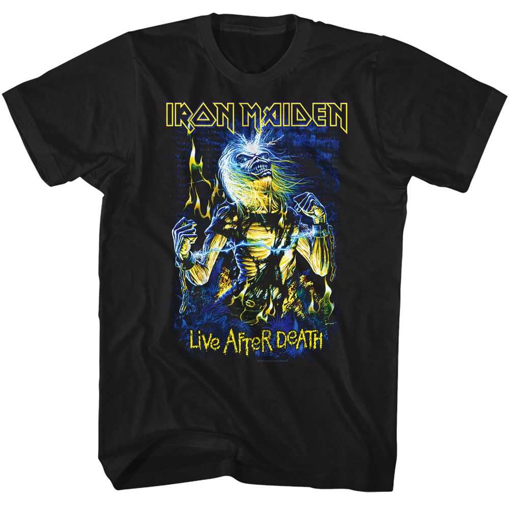Iron Maiden - IRON MAIDEN LIVE AFTER DEATH Adult Shirt