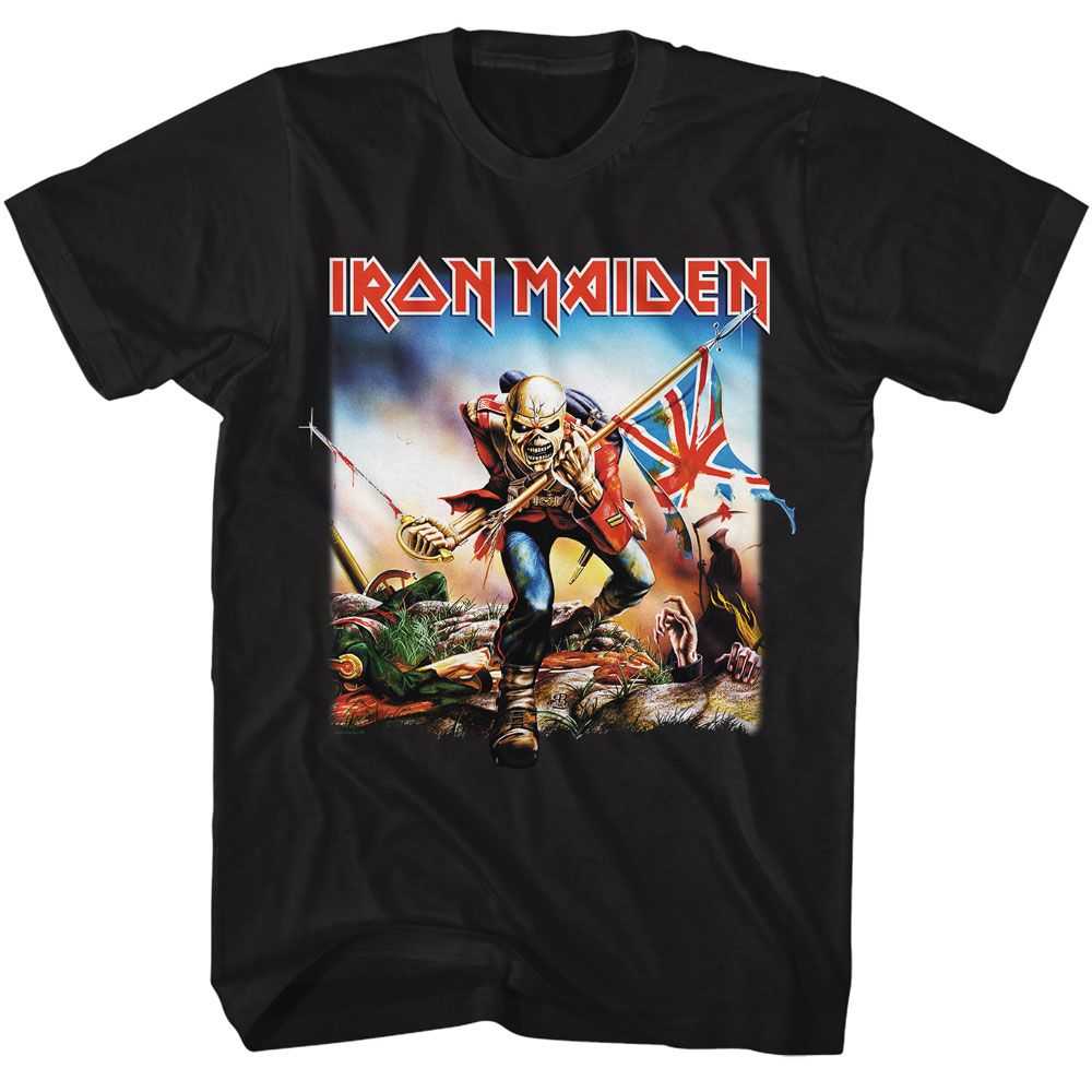 Iron Maiden - IRON MAIDEN TROOPER SQUARE Adult Shirt