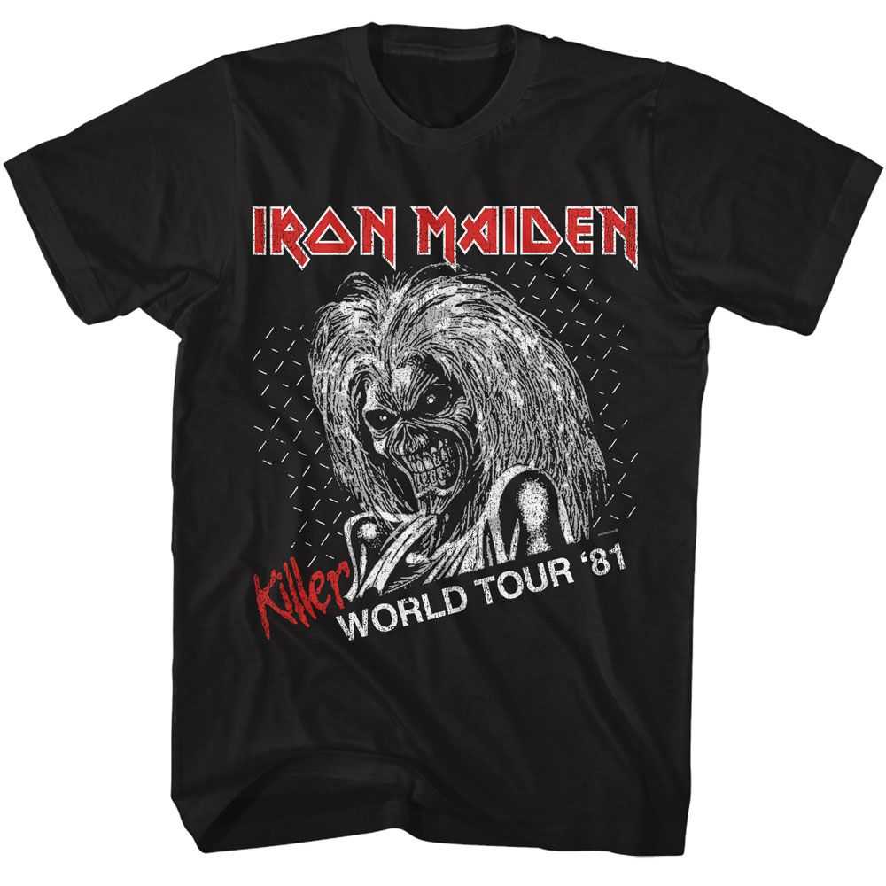 Iron Maiden - IRON MAIDEN KILLER WORLD TOUR Adult Shirt