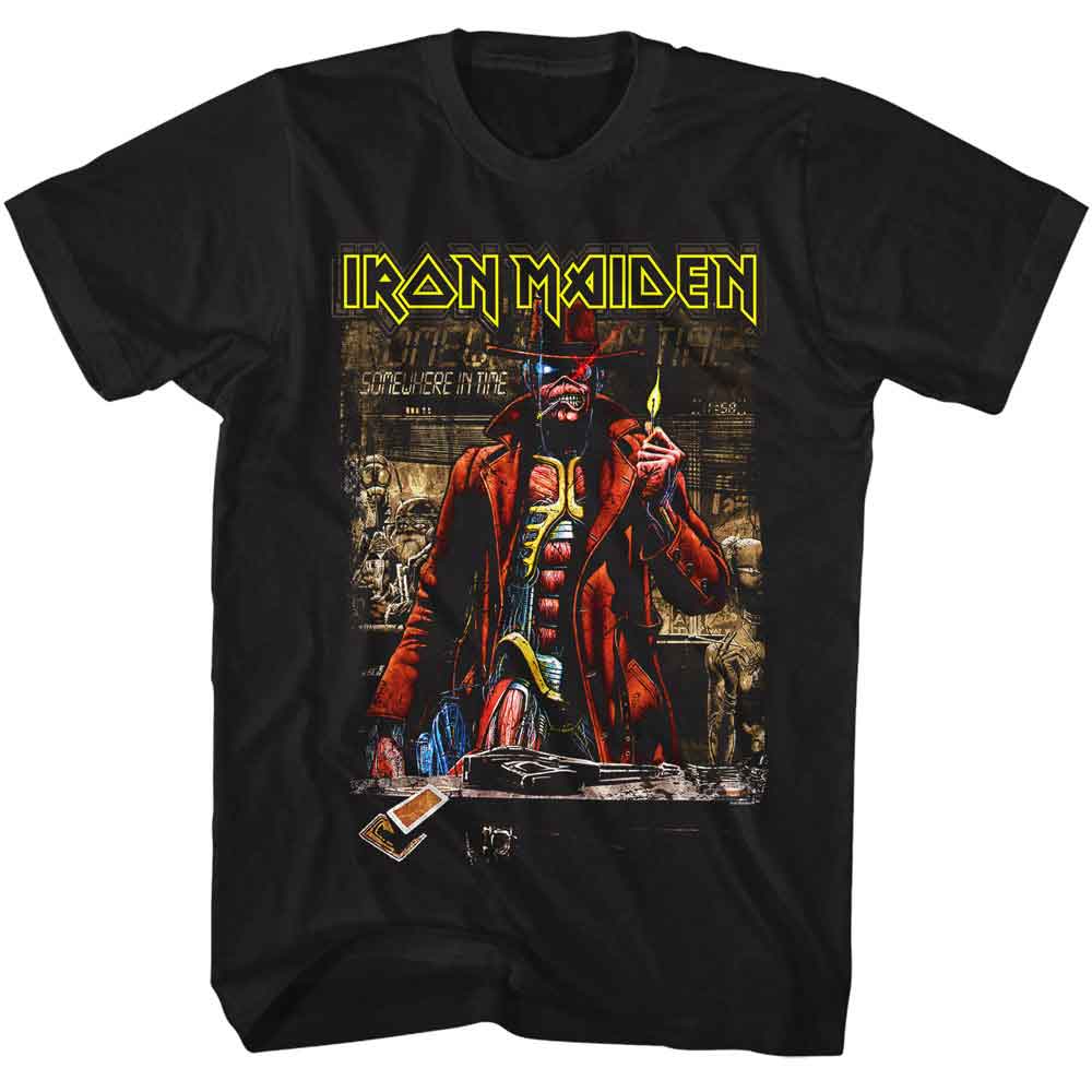 Iron Maiden - IRON MAIDEN SOMEWHERE IN TIME SEPIA Adult Shirt
