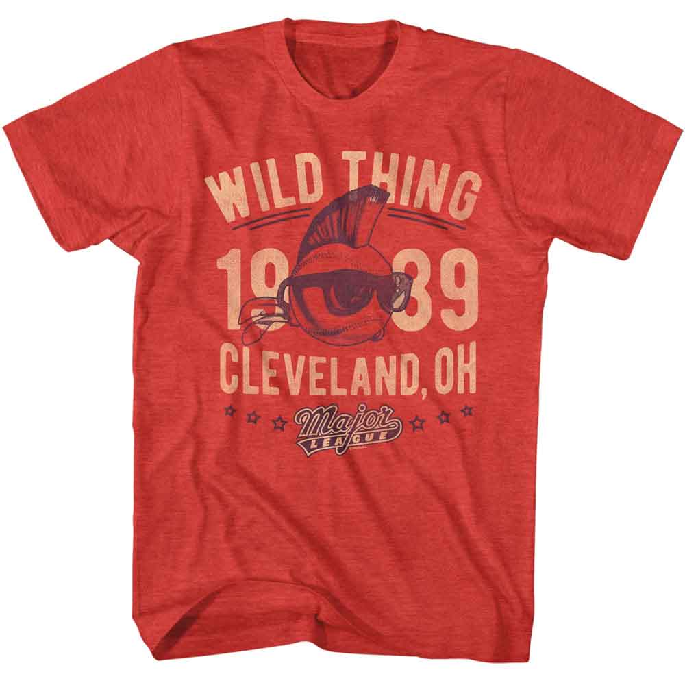 Major League - MAJOR LEAGUE WILD THING 89 Adult Shirt