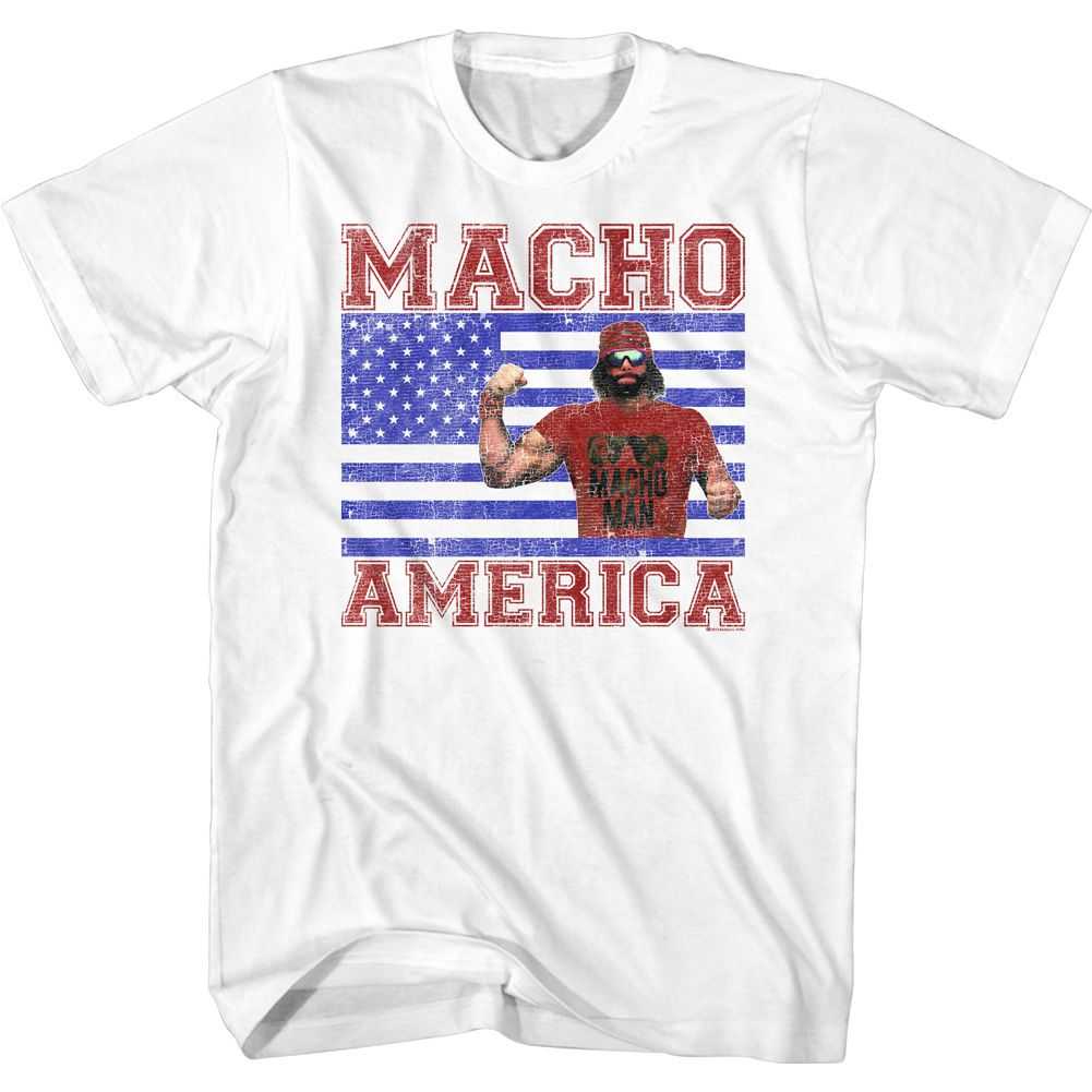 Macho Man - MACHO AMERICA Adult Shirt