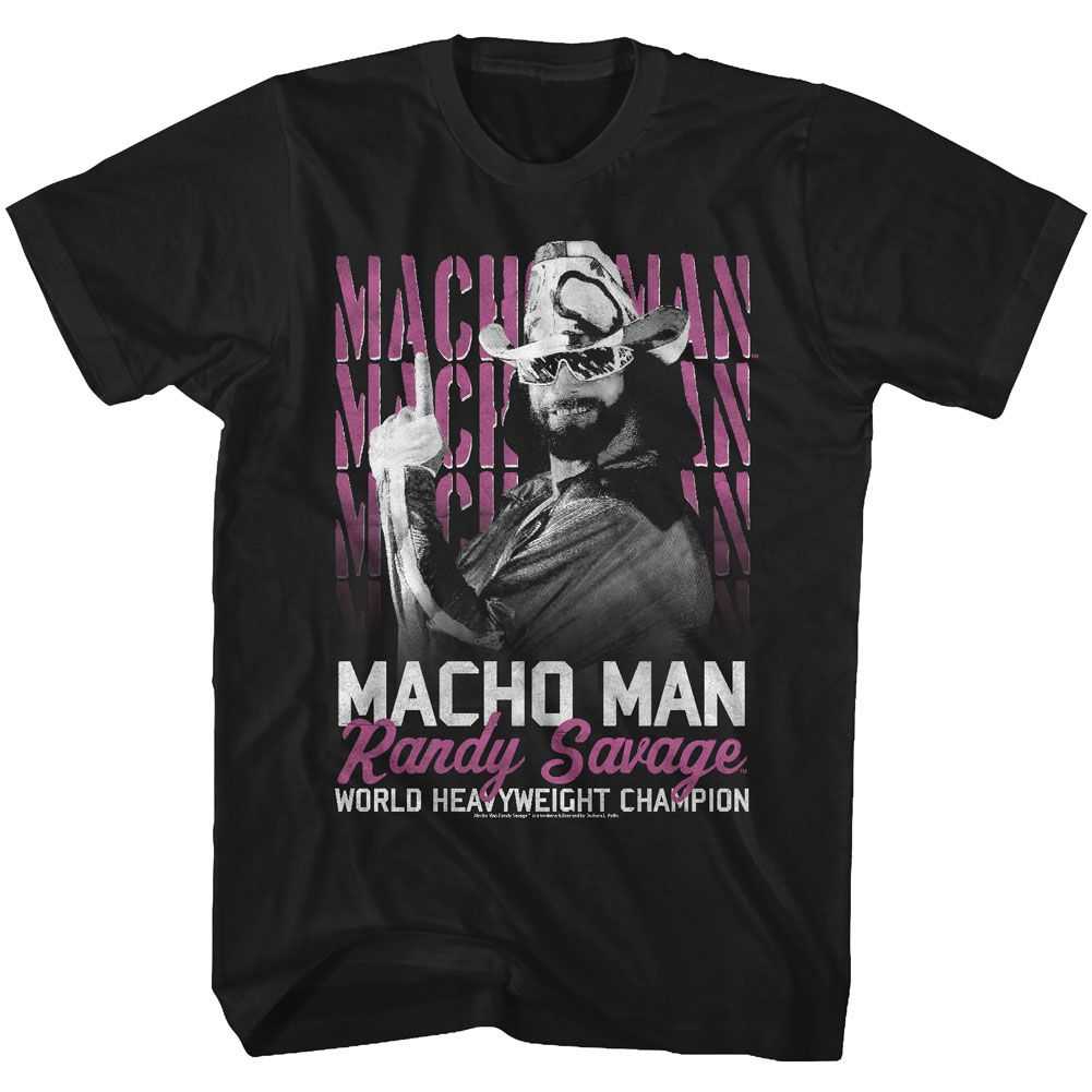 Macho Man - HEAVYWEIGHT CHAMP Adult Shirt