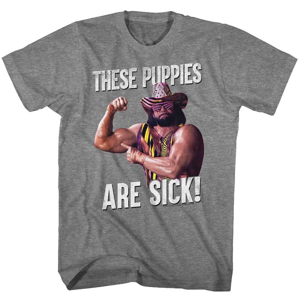 Macho Man - THESE PUPPIES Adult Shirt