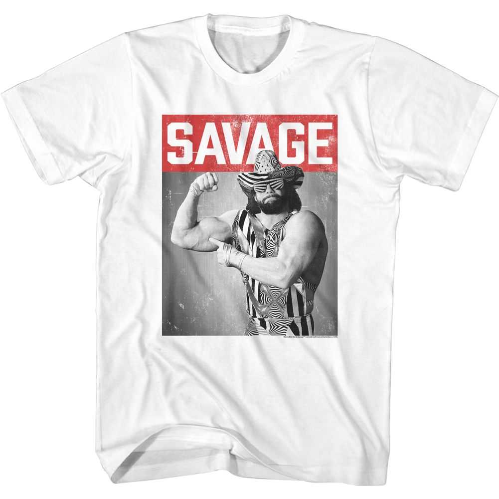 Macho Man - SAVAGE MAN Adult Shirt