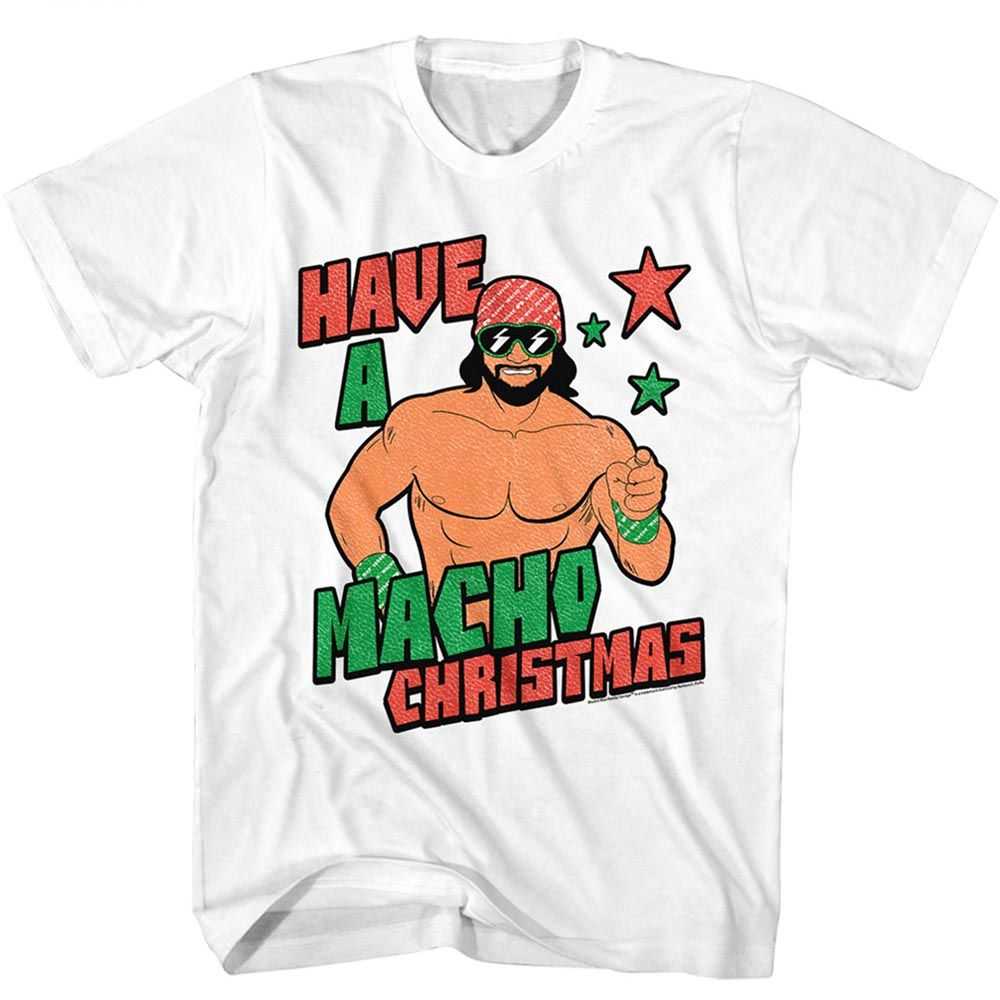 Macho Man - MACHO MAN CHRISTMAS Adult Shirt