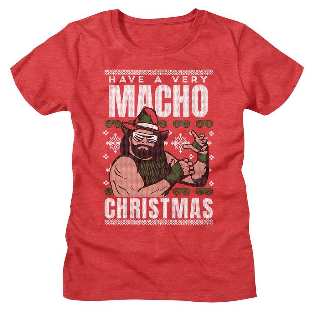 Macho Man - MACHO MAN A VERY CHRISTMAS Adult Shirt