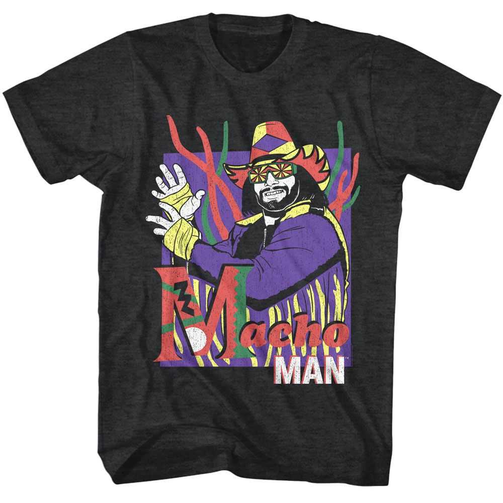 Macho Man - MACHO MAN MM STRINGS Adult Shirt