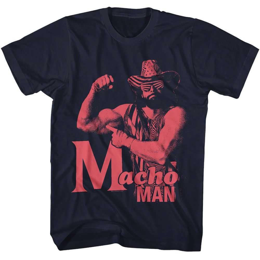 Macho Man - MACHO MAN 1C Adult Shirt