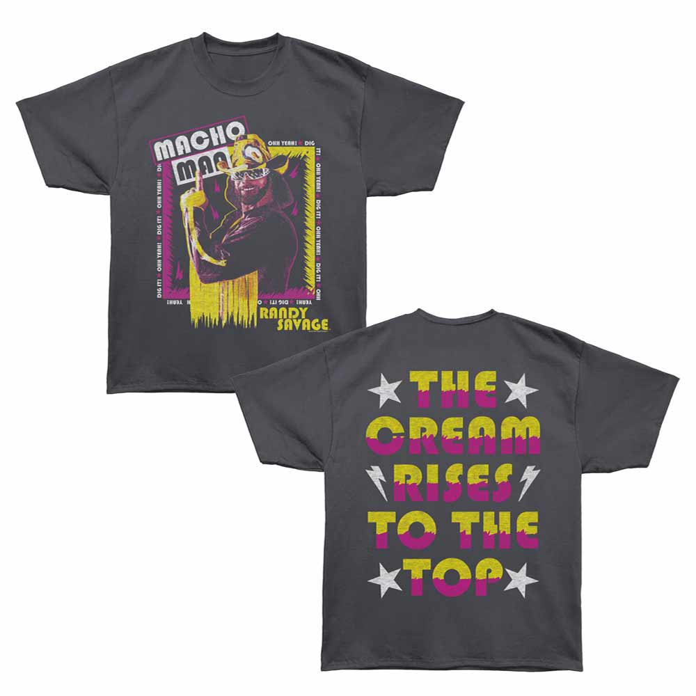 Macho Man - MACHO MAN TO THE TOP Adult Shirt