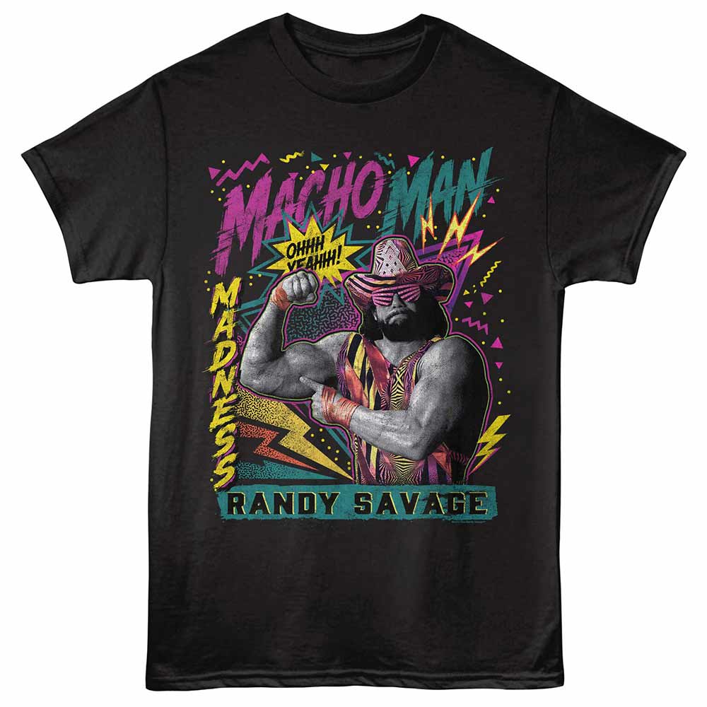 Macho Man - MACHO MAN MADNESS Adult Shirt