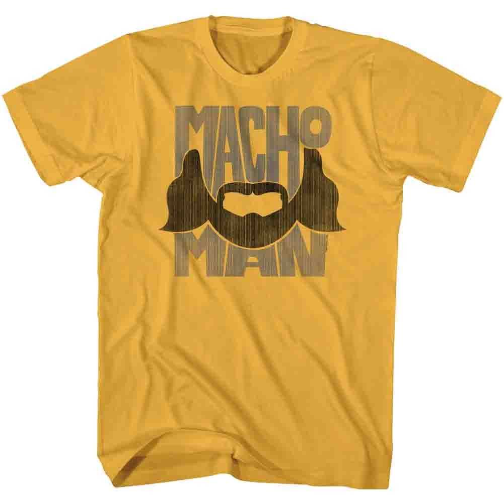 Macho Man - BEARD WORDS Adult Shirt