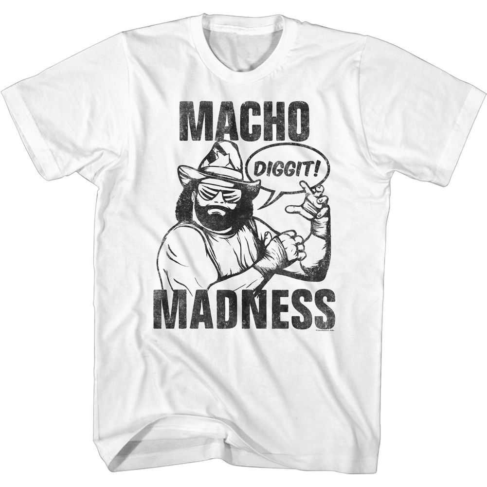 Macho Man - DIGGIT Adult Shirt