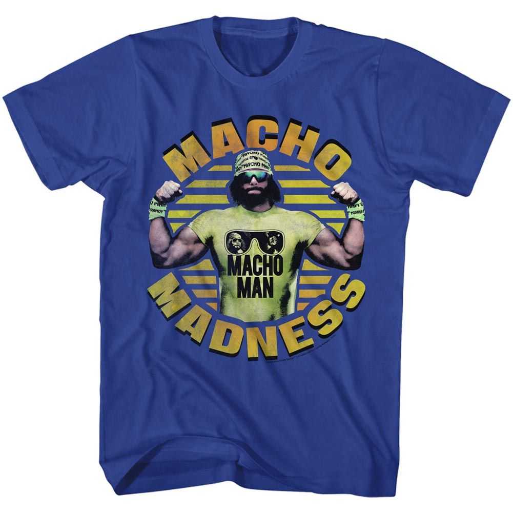 Macho Man - MACHO MADNESS MACHO MAN Adult Shirt