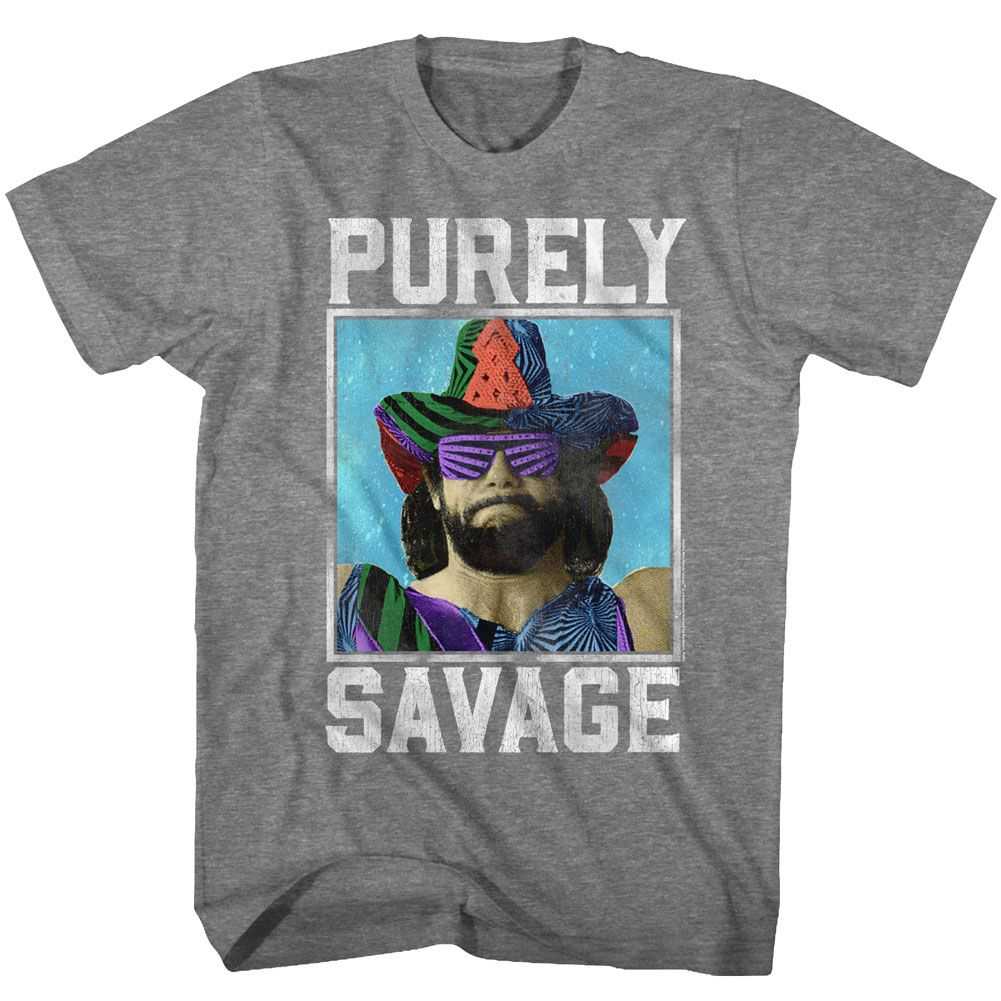 Macho Man - PURELY SAVAGE Adult Shirt