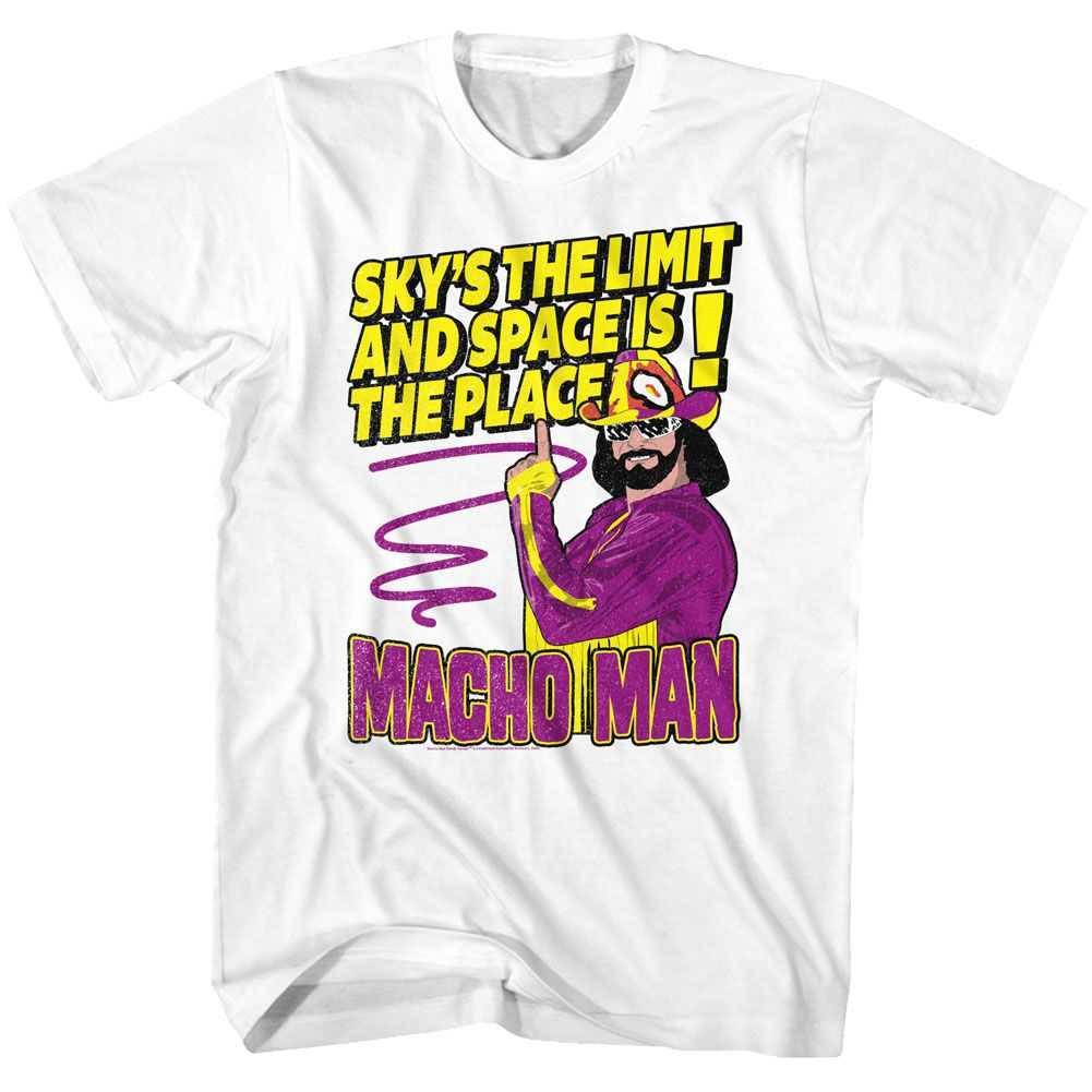 Macho Man - SKYS THE LIMIT Adult Shirt
