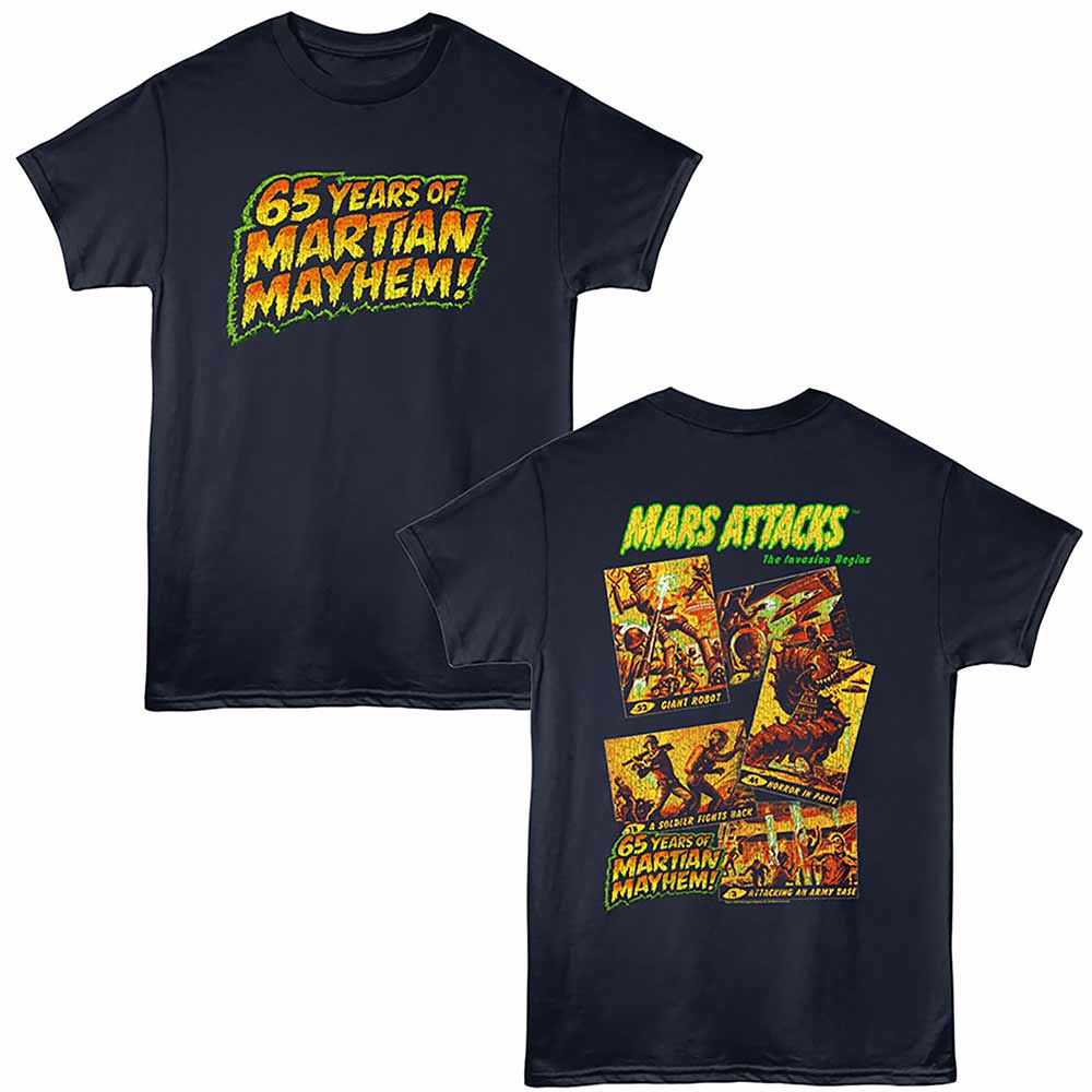 Mars Attacks - MARS ATTACKS THE INVASION BEGINS Adult Shirt
