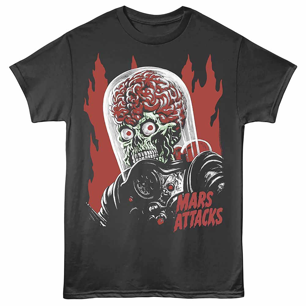 Mars Attacks - MARS ATTACKS ALIEN ATTACK Adult Shirt