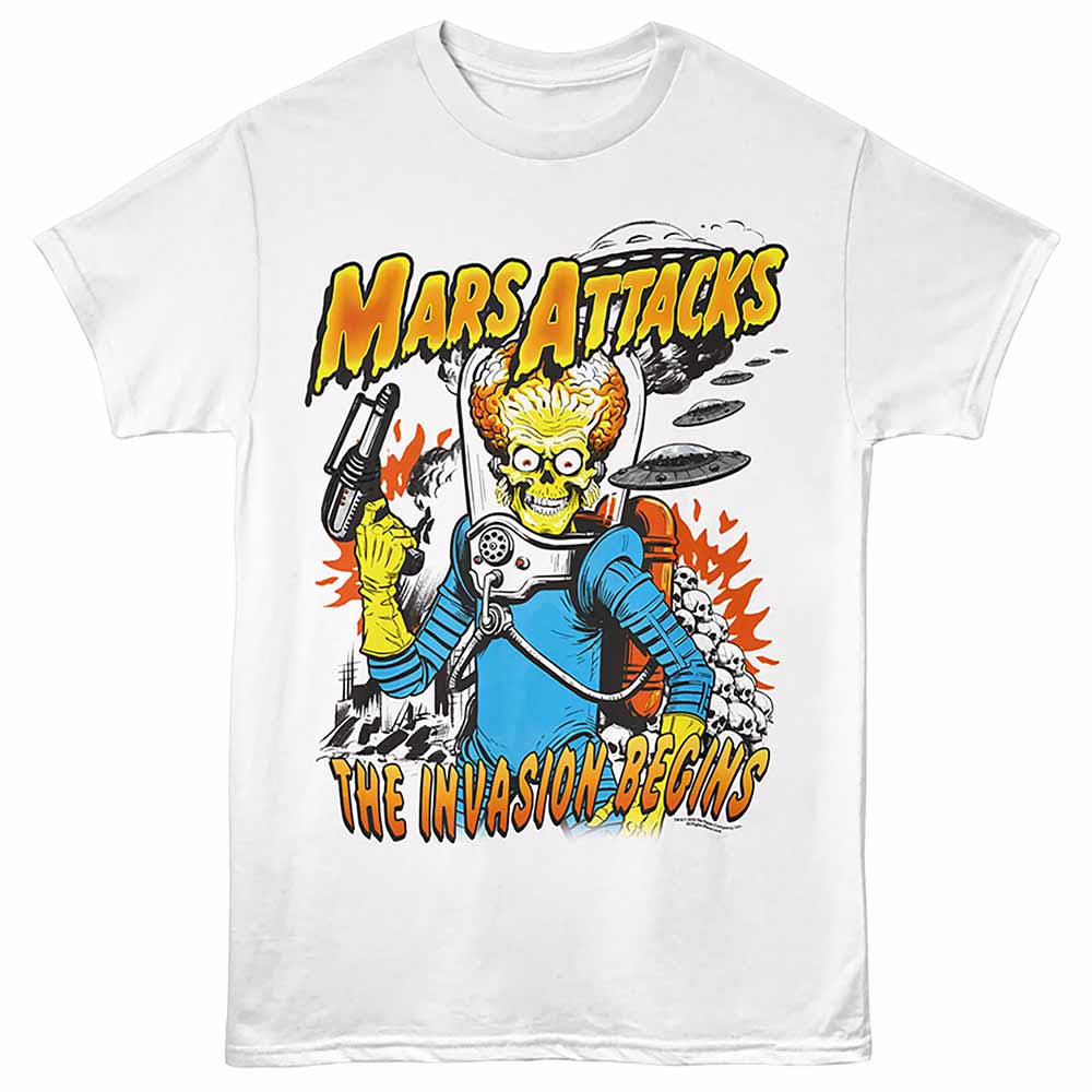 Mars Attacks - MARS ATTACKS NICE PLANET Adult Shirt