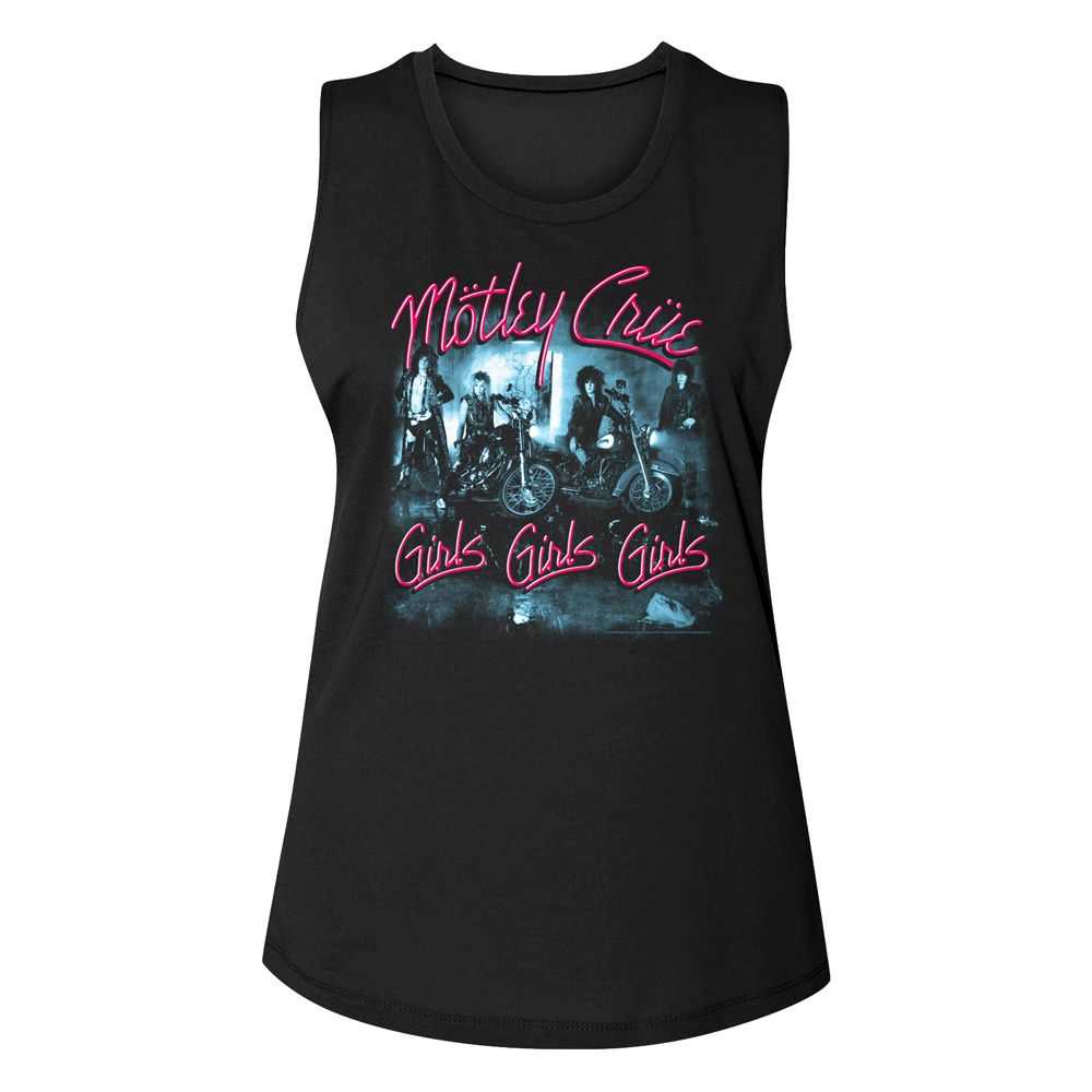 Motley Crue - GIRLS GIRLS GIRLS Adult Shirt