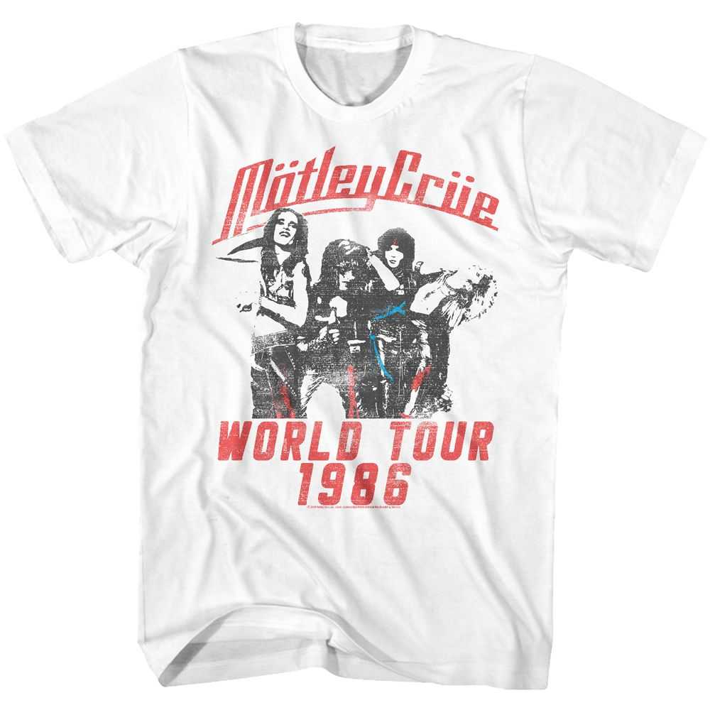 Motley Crue - WORLD TOUR Adult Shirt