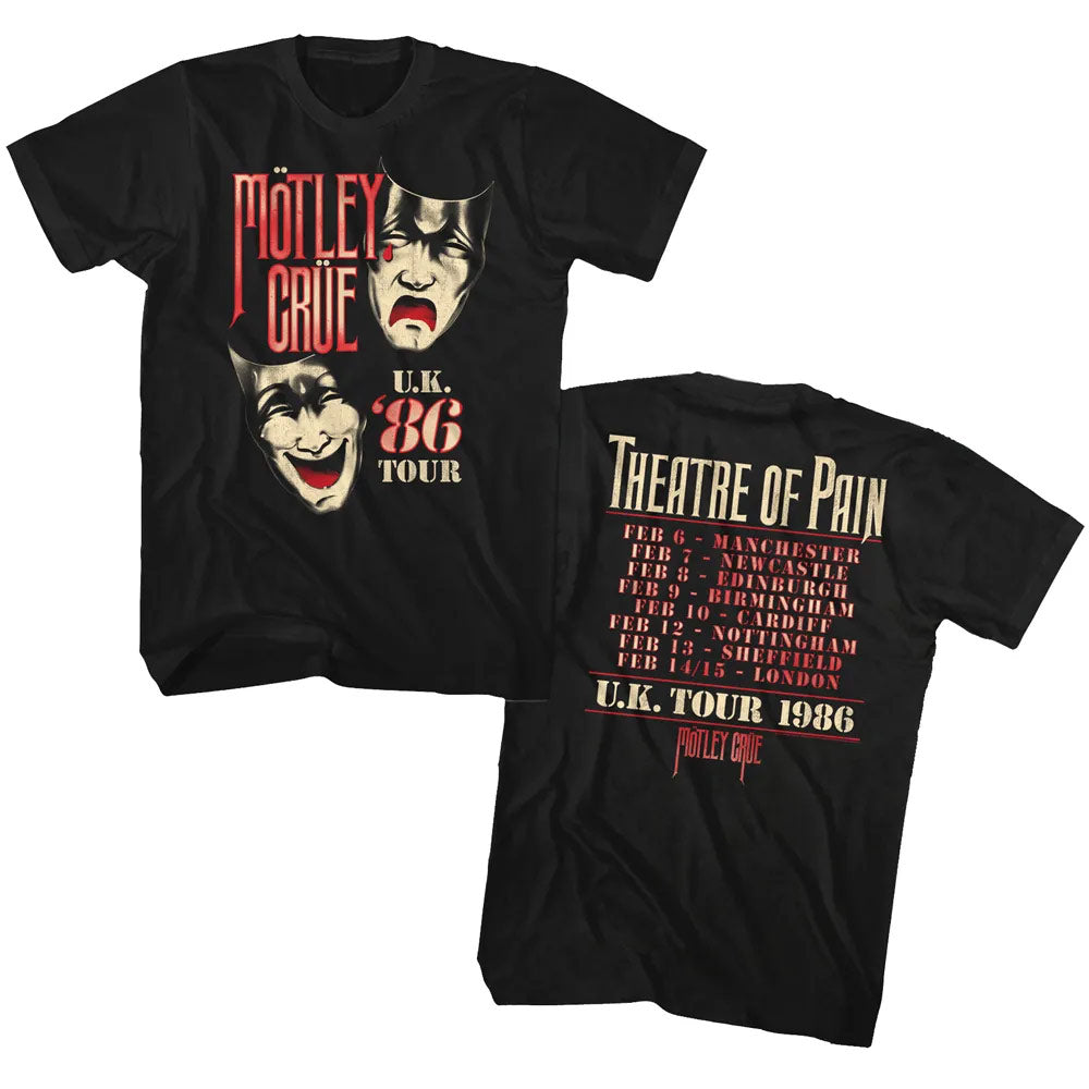 Motley Crue - UK TOUR Adult Shirt