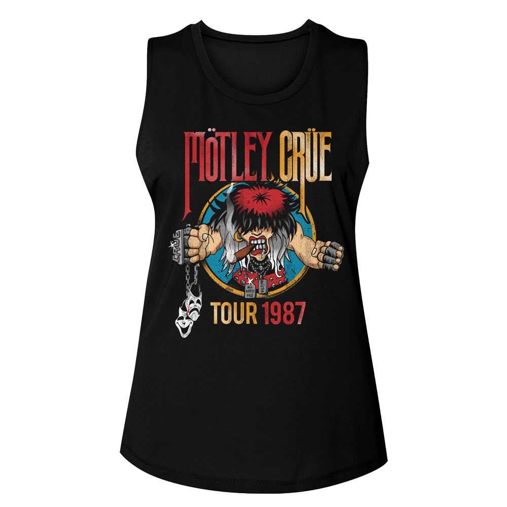 Motley Crue - TOUR1987 Adult Shirt