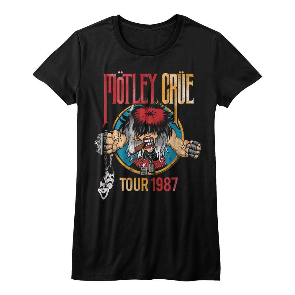 Motley Crue - TOUR1987 Adult Shirt
