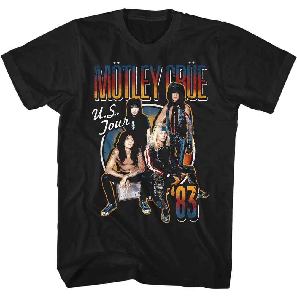 Motley Crue - USTOUR83 Adult Shirt