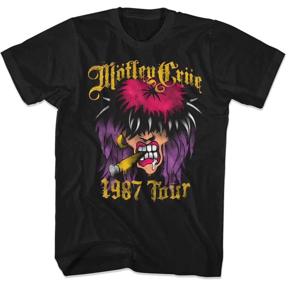 Motley Crue - SPRAYPAINT TOUR Adult Shirt