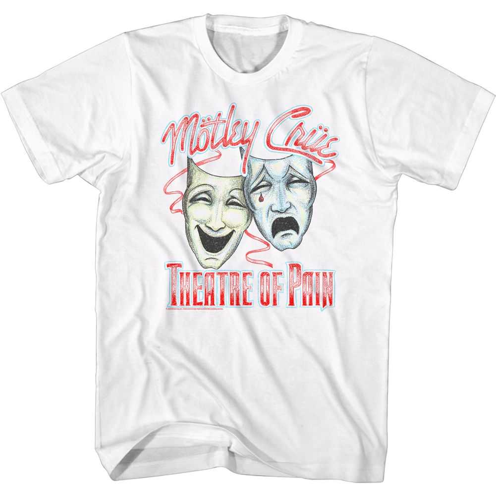 Motley Crue - DOTTY MASKS Adult Shirt