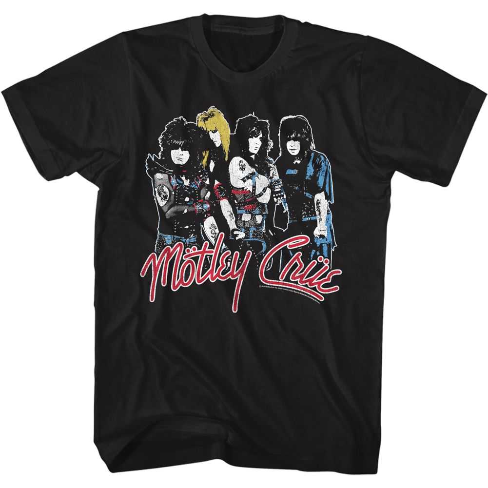 Motley Crue - BAND LOGO Adult Shirt
