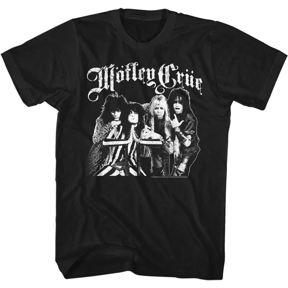 Motley Crue - CRUE CREW Adult Shirt