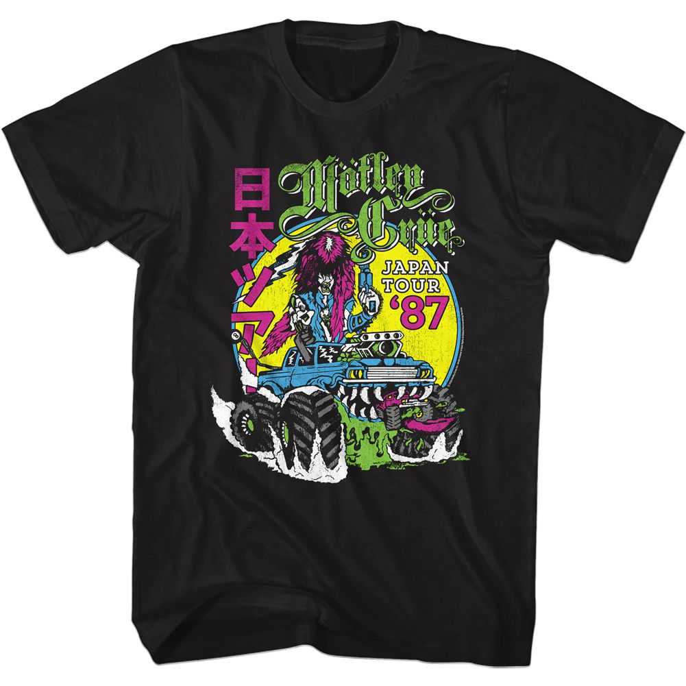 Motley Crue - 87 JAPAN Adult Shirt