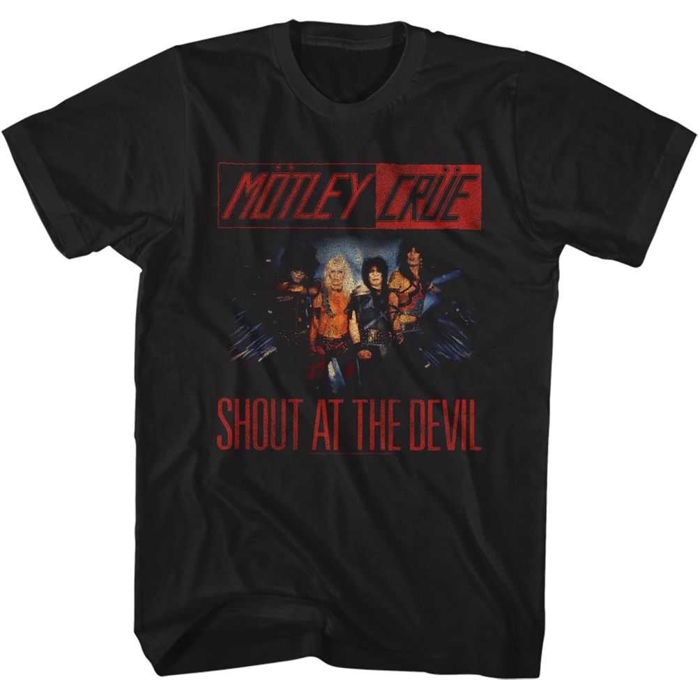 Motley Crue - SATD BAND PHOTO Adult Shirt