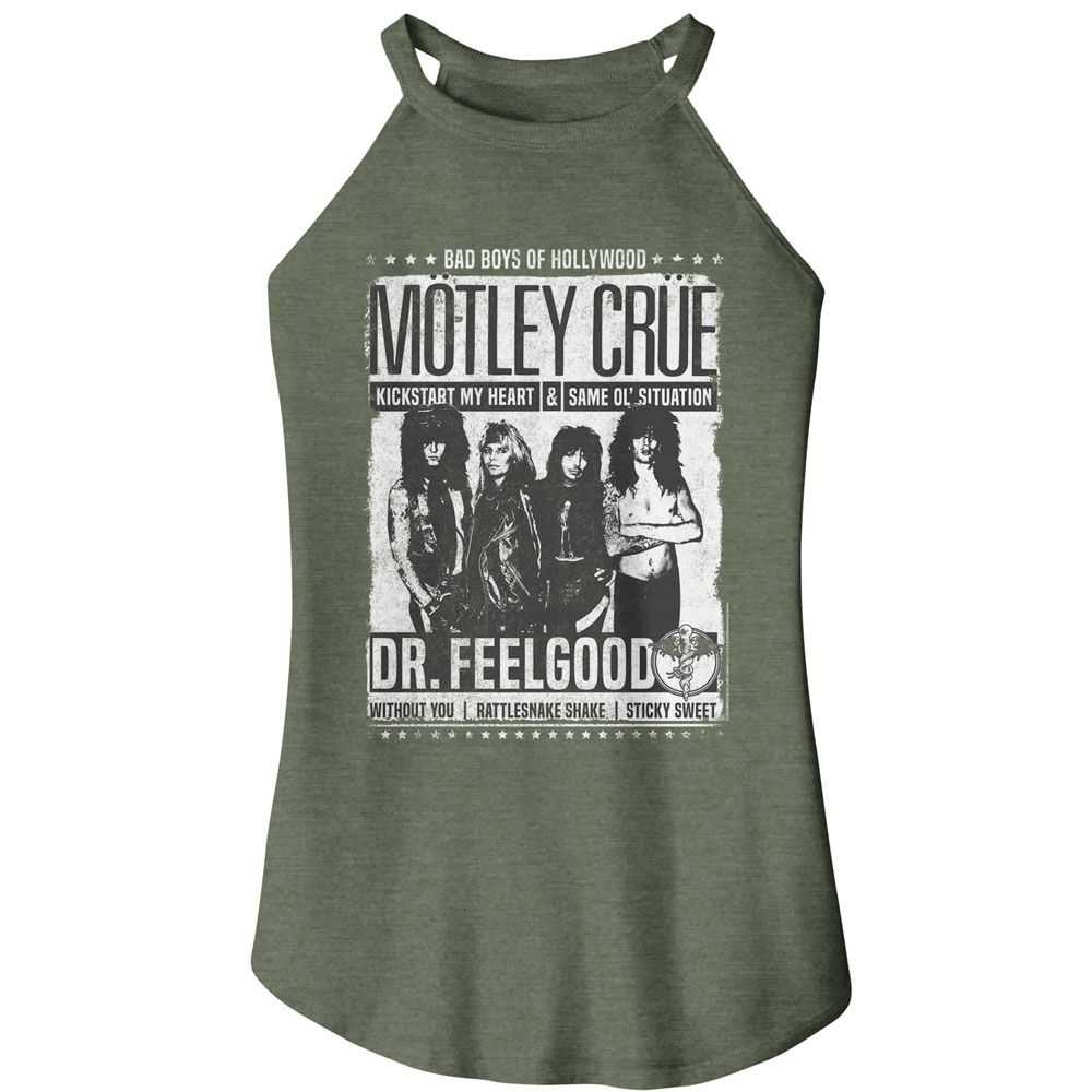 Motley Crue - MOTLEY CRUE DR FEELGOOD SONGS Adult Shirt