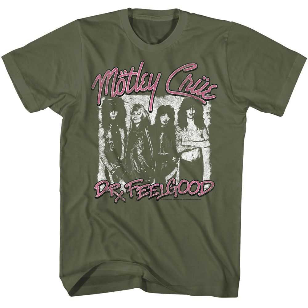 Motley Crue - MOTLEY CRUE DR FEELGOOD Adult Shirt