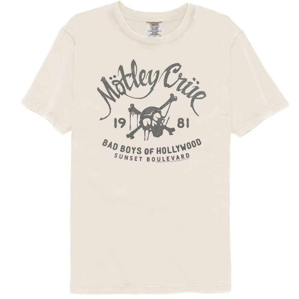 Motley Crue - MOTLEY CRUE BAD BOYS 1981 Adult Shirt