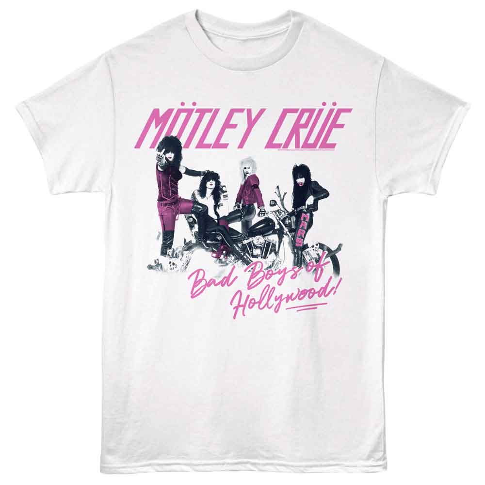 Motley Crue - MOTLEY CRUE BAD BOYS Adult Shirt