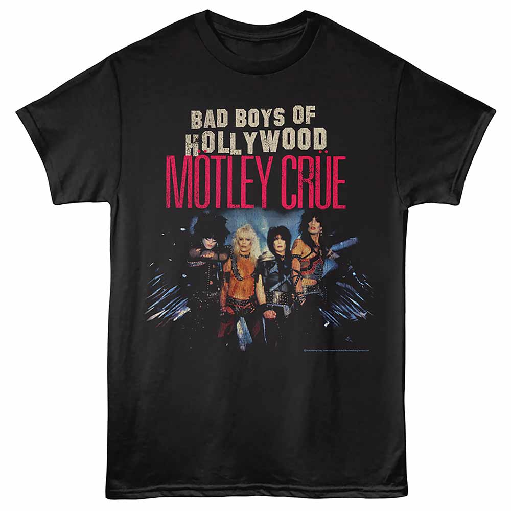 Motley Crue - MOTLEY CRUE BAD BOYS OF HOLLYWOOD Adult Shirt