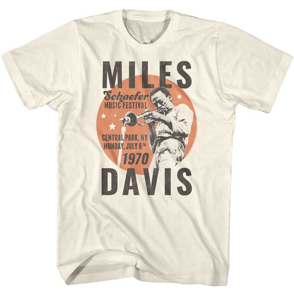 Miles Davis - MILES DAVIS 1970 CIRCLE Adult Shirt