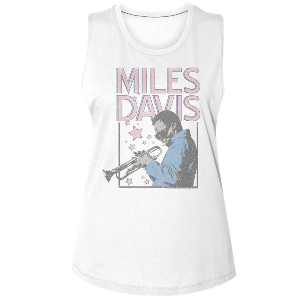 Miles Davis - MILES DAVIS STARS AND RECTANGLE Adult Shirt
