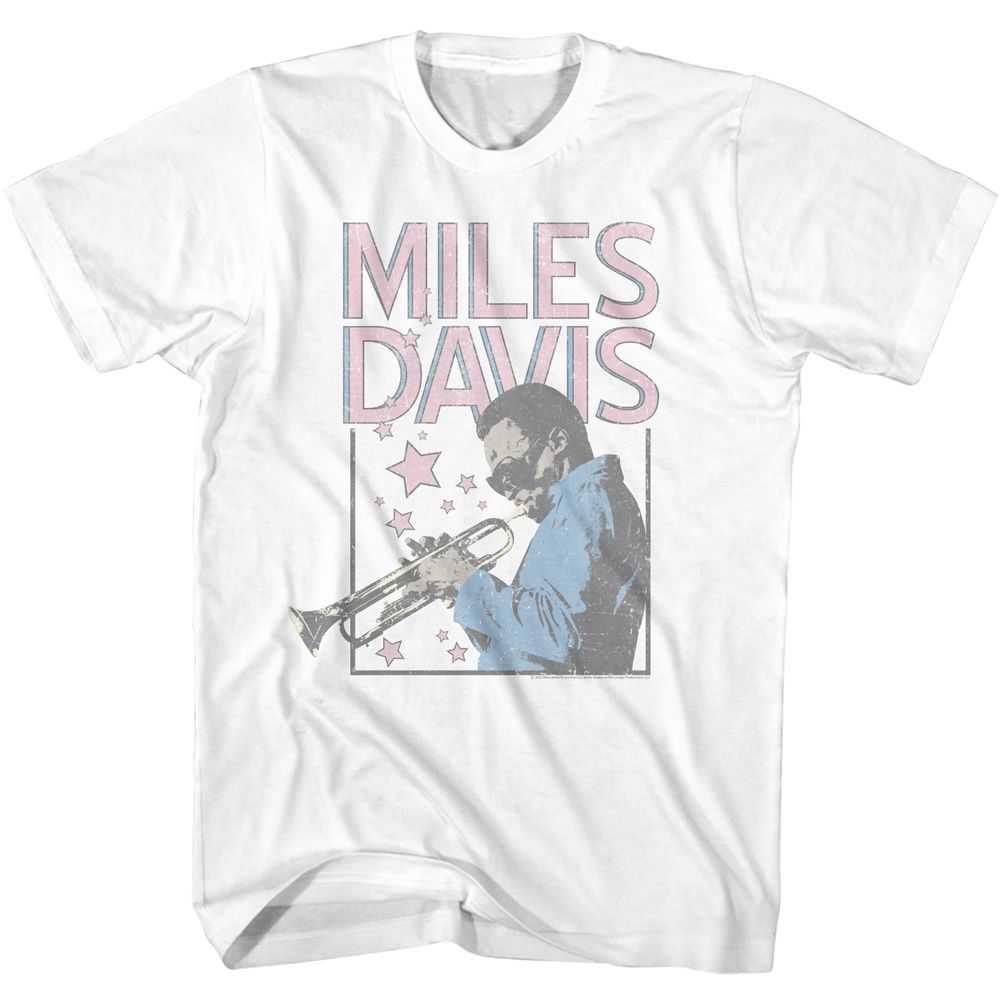 Miles Davis - MILES DAVIS STARS AND RECTANGLE Adult Shirt