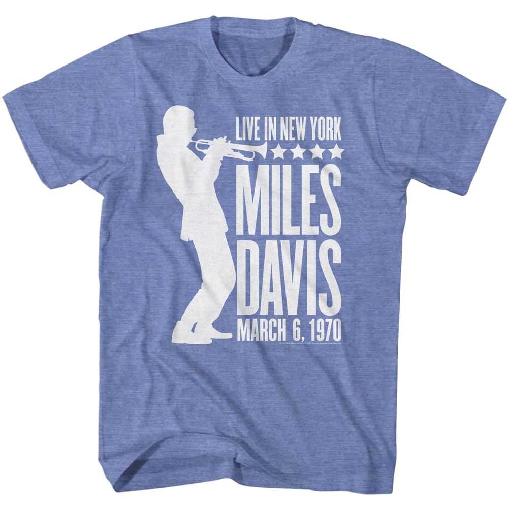 Miles Davis - MILES DAVIS SILHOUETTE Adult Shirt