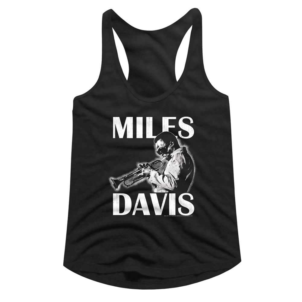 Miles Davis - MILES DAVIS PLAYING THE TRUMPET Adult Shirt
