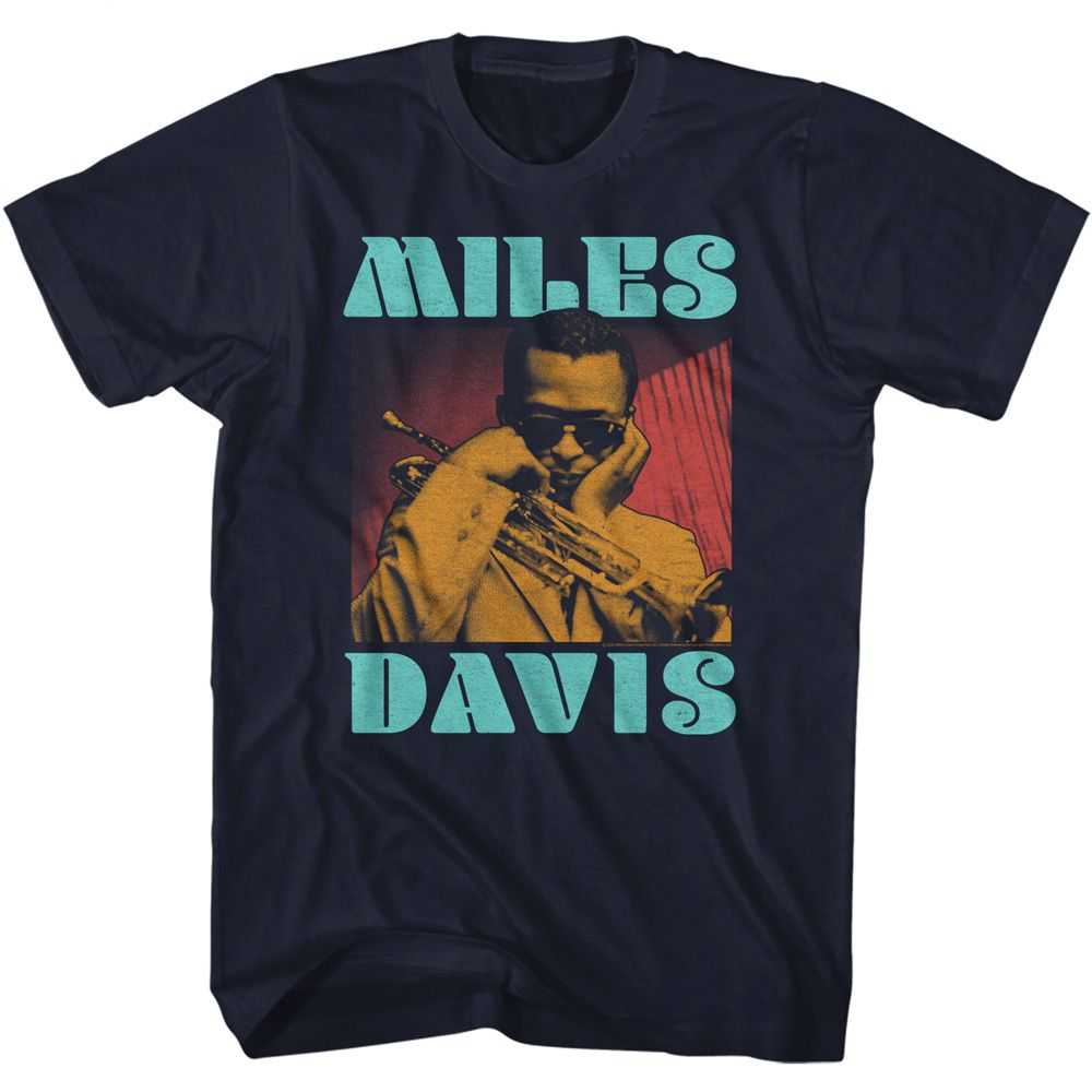 Miles Davis - MILES DAVIS TRI COLOR Adult Shirt